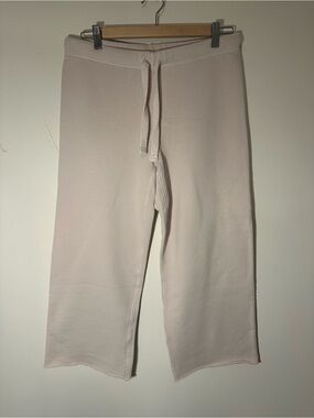 Frank & Eileen “Catherine” Cropped Wide-Leg Sweatpants | X-Small | Excellent